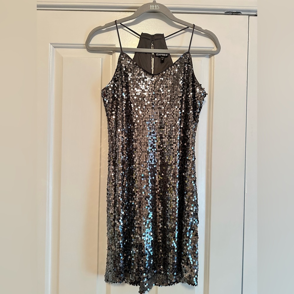 Express sequin holiday dress!